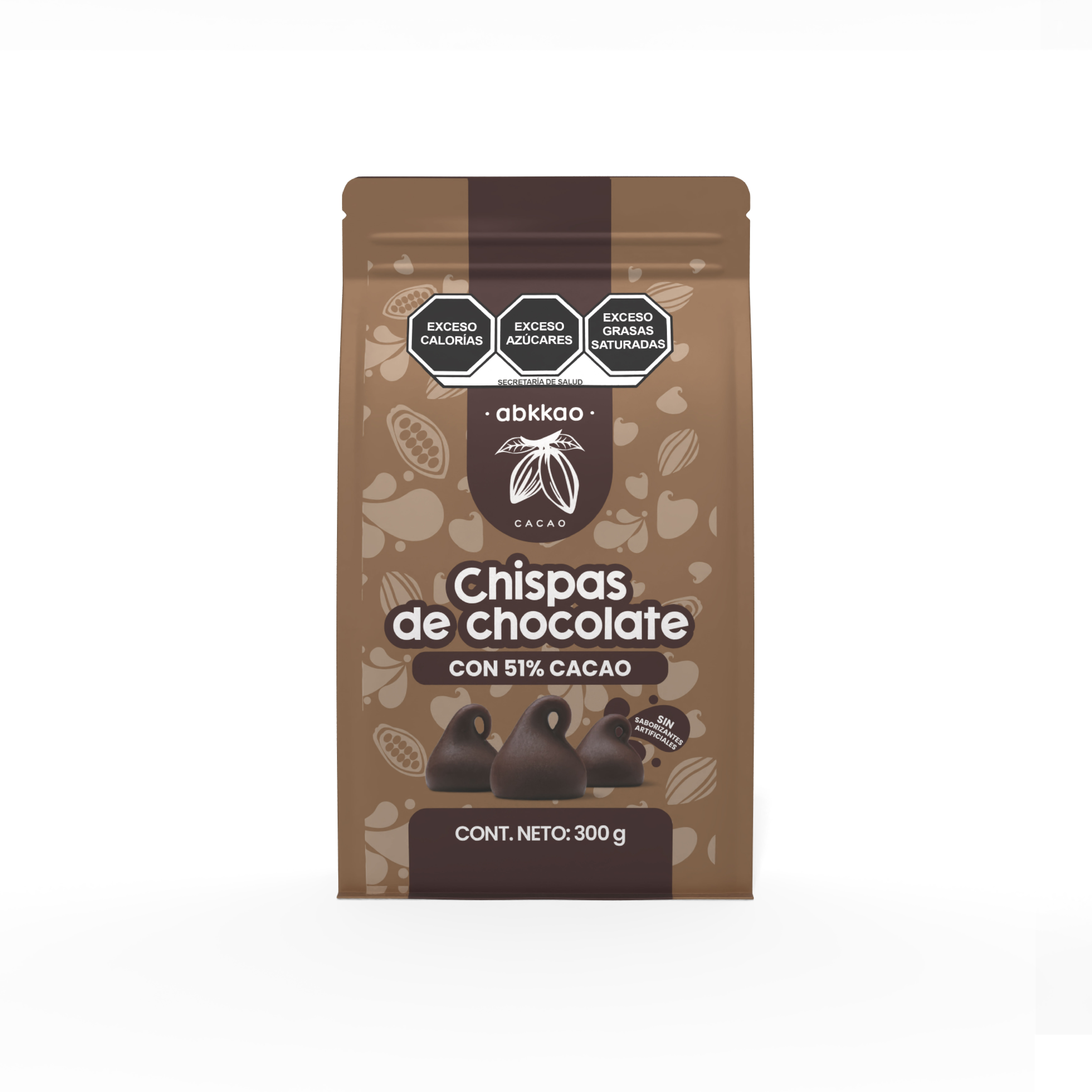 Chispas de chocolate 51% cacao abkkao